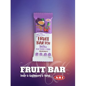 Fruit Bar İncir-7 Tahıl / Goji Berry 35gr - 12li Paket