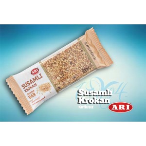 Krokan Bar Susamlı 40gr - 20li